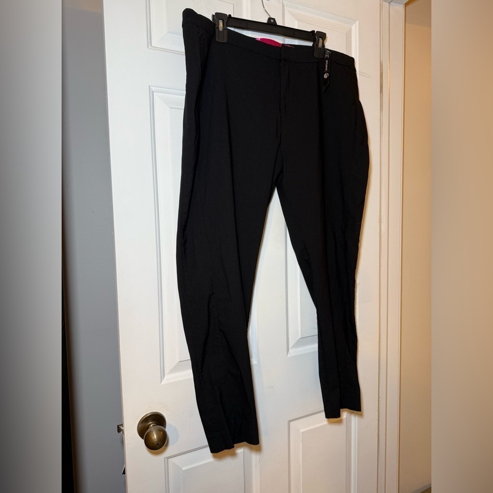 Avenue Black Trouser Pant Straight Leg NWT ‘fabulous’ Pant Sz 20 Average Curvy